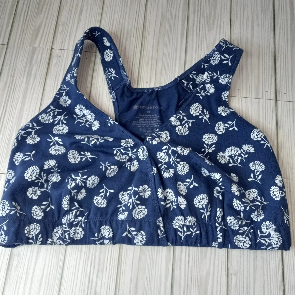 Comfort Choice Floral Bra